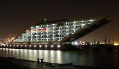 Dockland bei Nacht